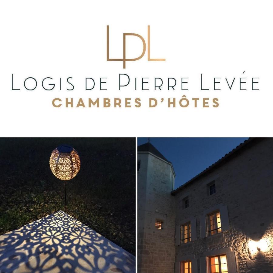 Logis De Pierre Levee Bed and Breakfast Bessines Exteriör bild