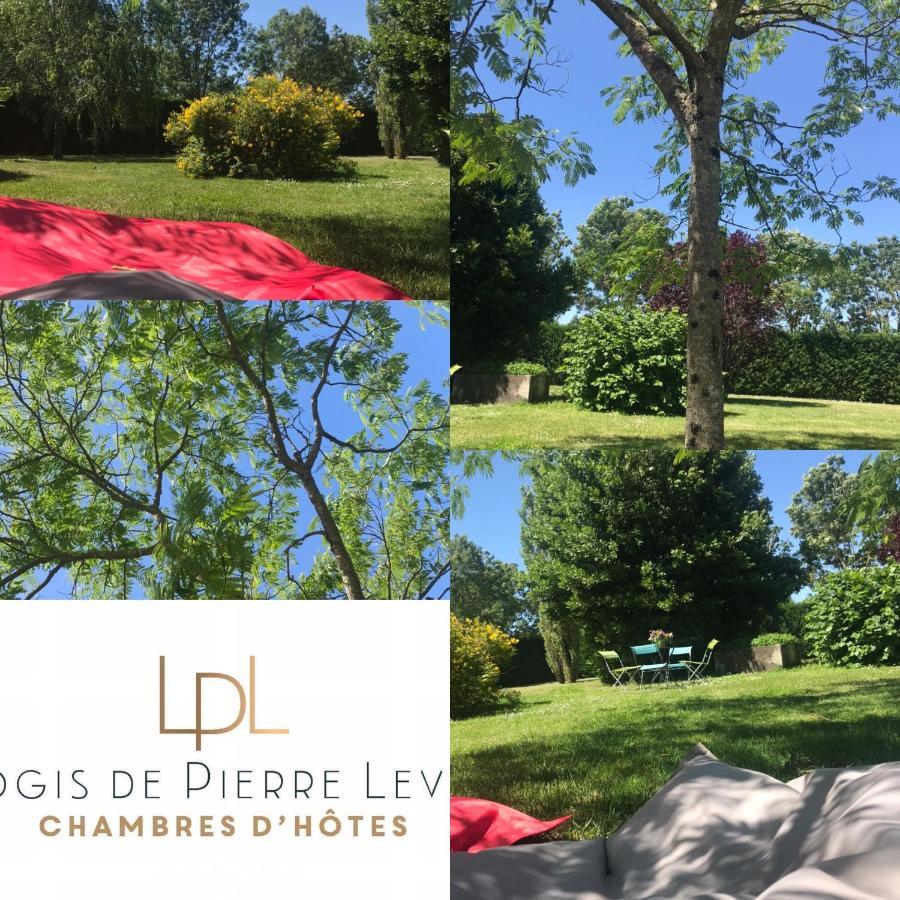 Logis De Pierre Levee Bed and Breakfast Bessines Exteriör bild
