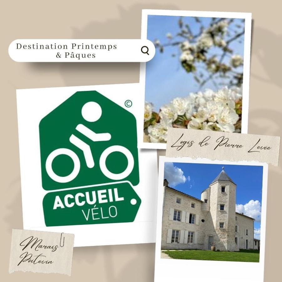 Logis De Pierre Levee Bed and Breakfast Bessines Exteriör bild